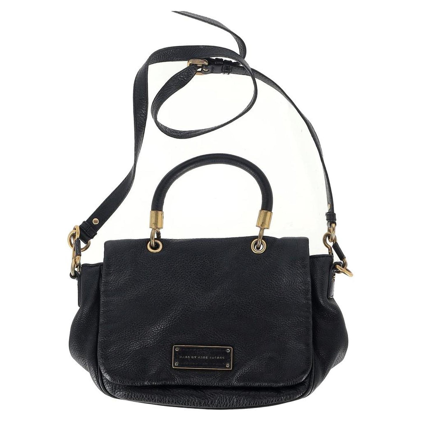 Marc by  Too Hot To Handle Shoulder Bag in Black Leather