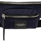 Navy 'The Biker Nylon' Belt Bag