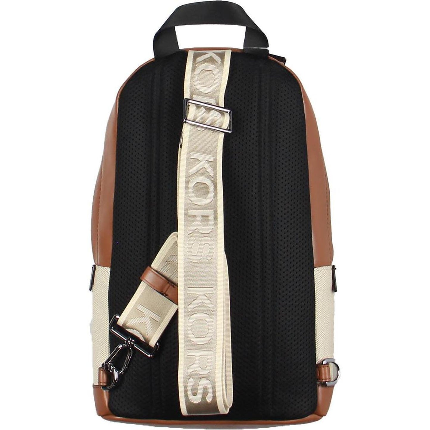 Mason Mens Leather Trim Two-Tone Backpack