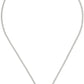 Silver 'The Tote Bag' Necklace