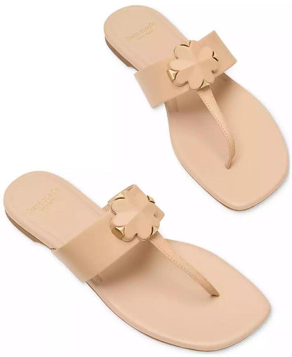 Women's Spade Flower Thong Flat Sandals