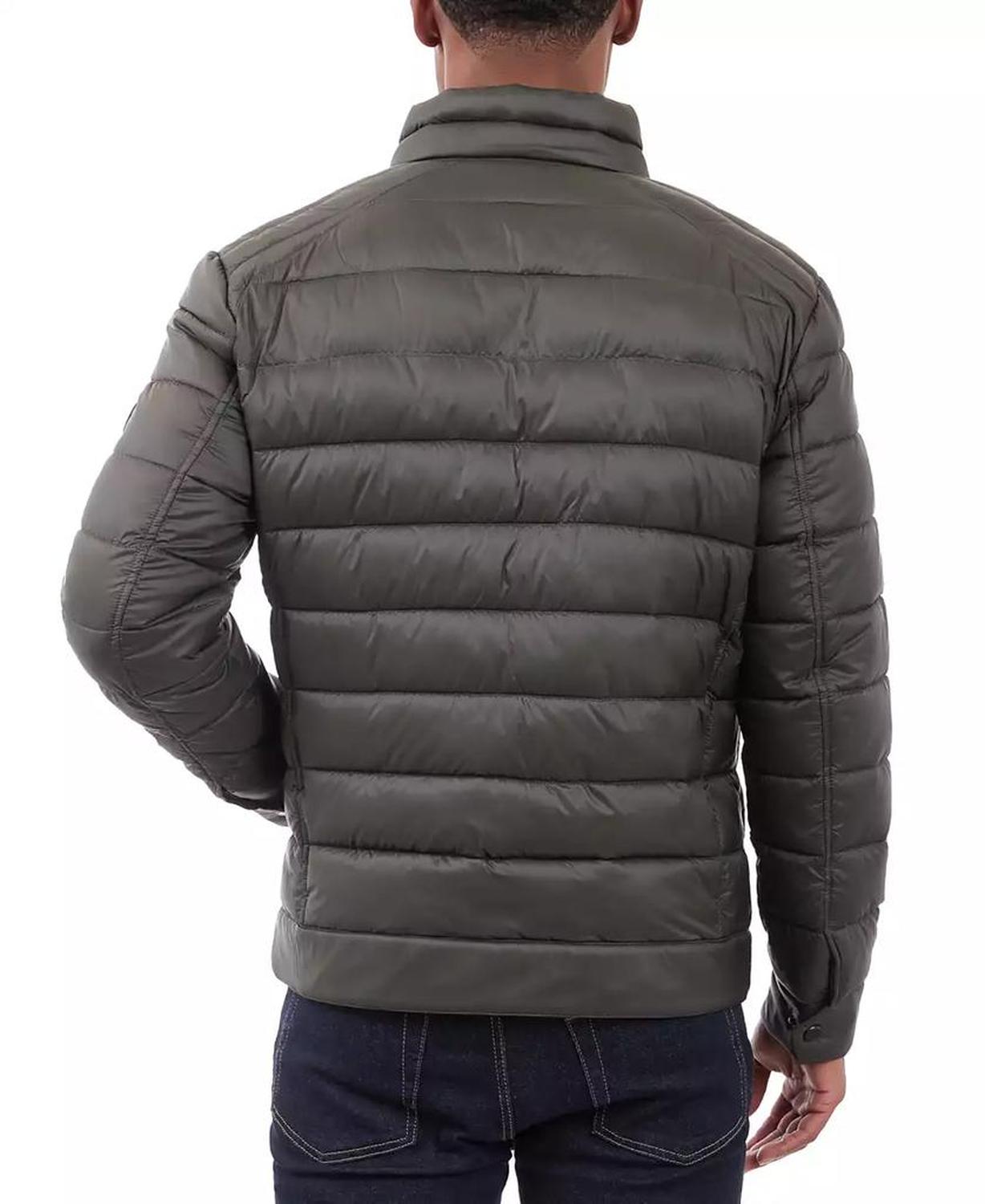 Men's Quilted Full-Zip Puffer Jacket