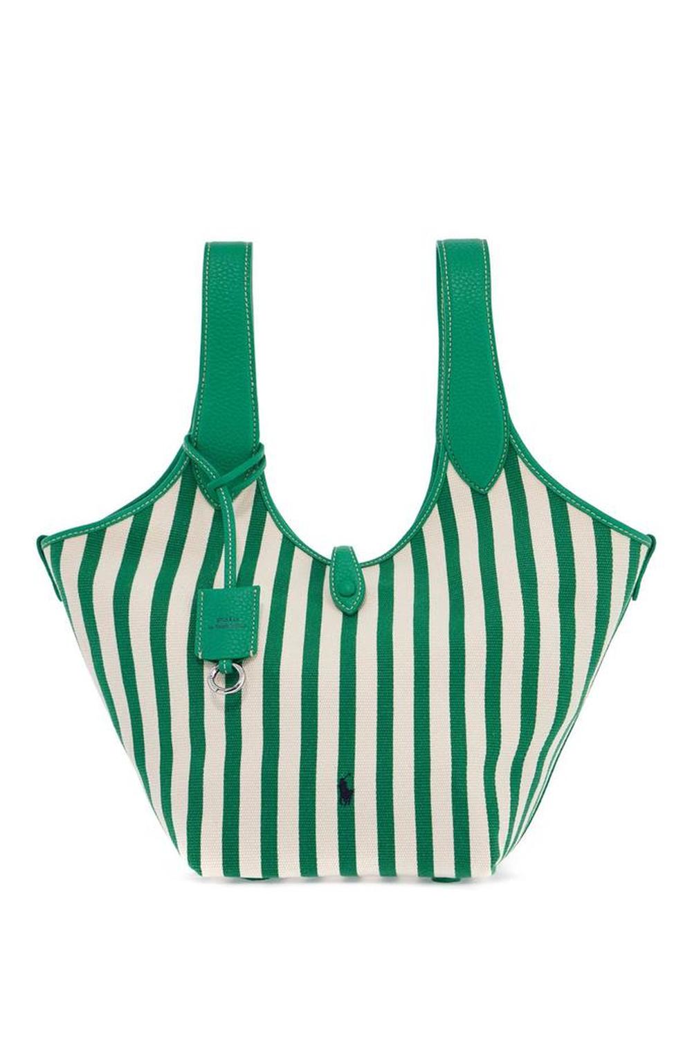 Women's Striped Play Tote Bag In