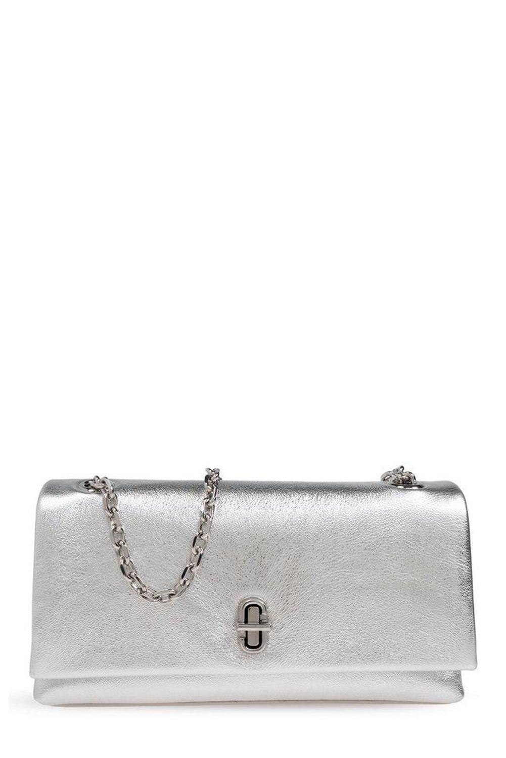 Marc Jacobs The Metallic Dual Chain Wallet