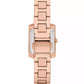 Women's Emery Three-Hand Rose Gold-Tone Stainless Steel Watch 22mm and Bracelet Gift Set