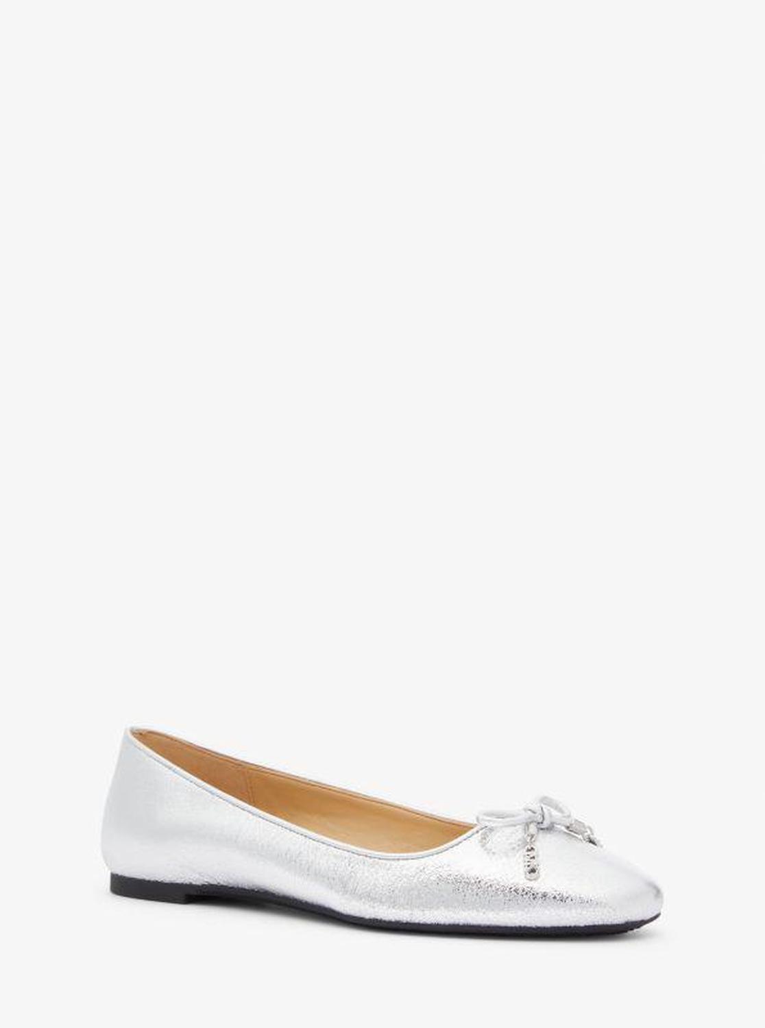 Nori Flex Metallic Leather Ballet Flat