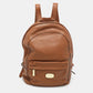 Michael Kors Brown Leather Backpack