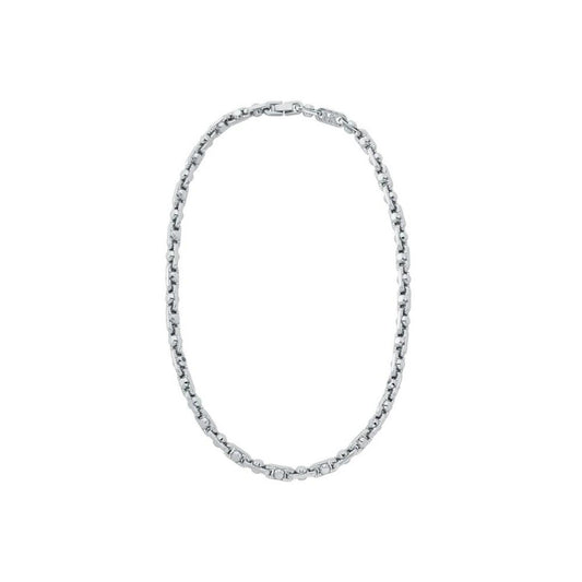 Brass Pavé Astor Link Chain Necklace