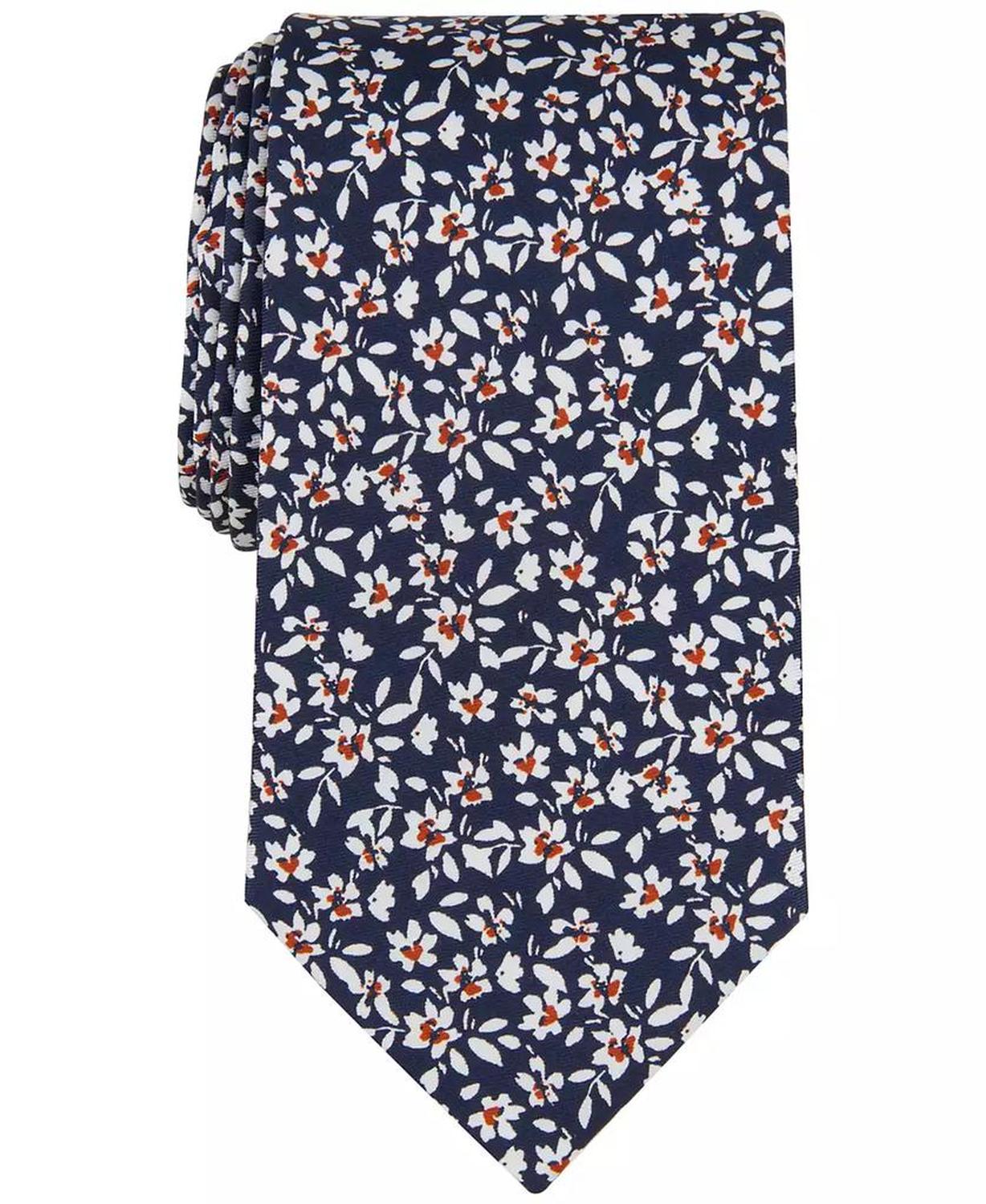 Men's Smith Classic Floral Silk Tie