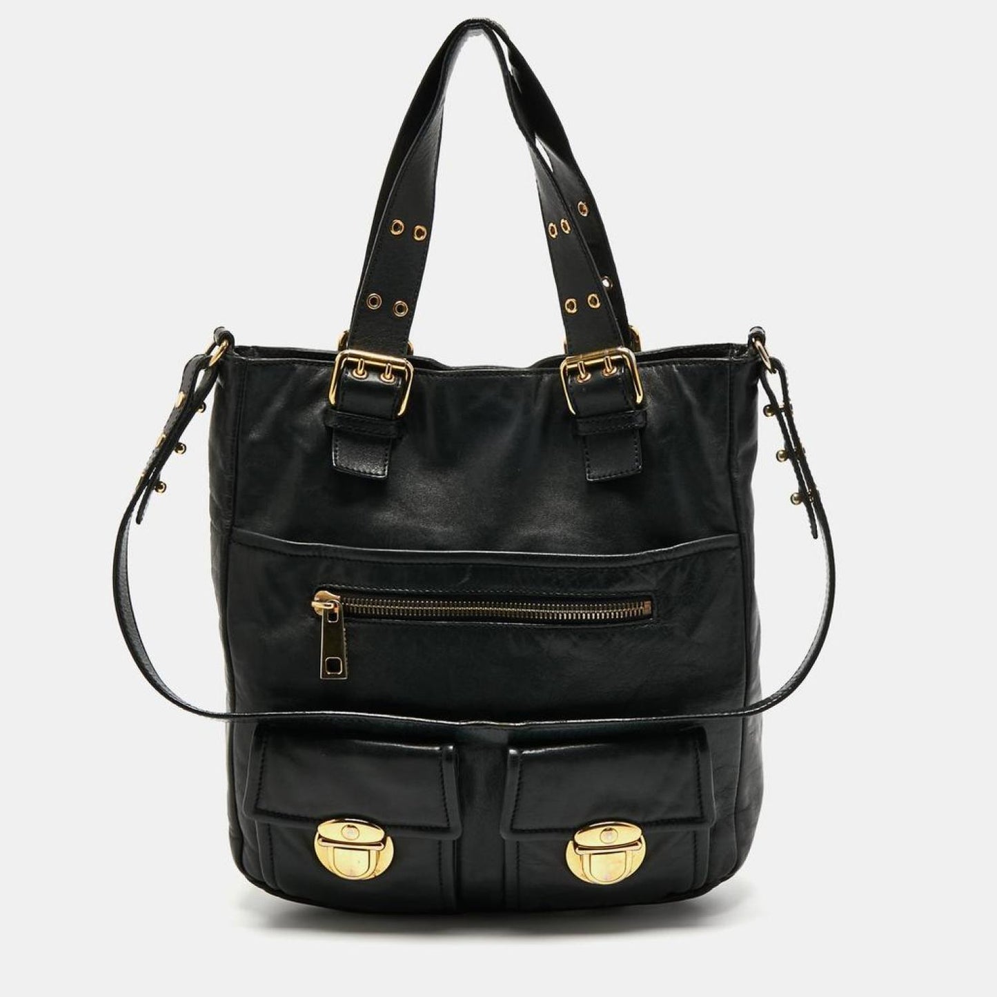 Marc Jacobs  Leather Multipocket Shoulder Bag