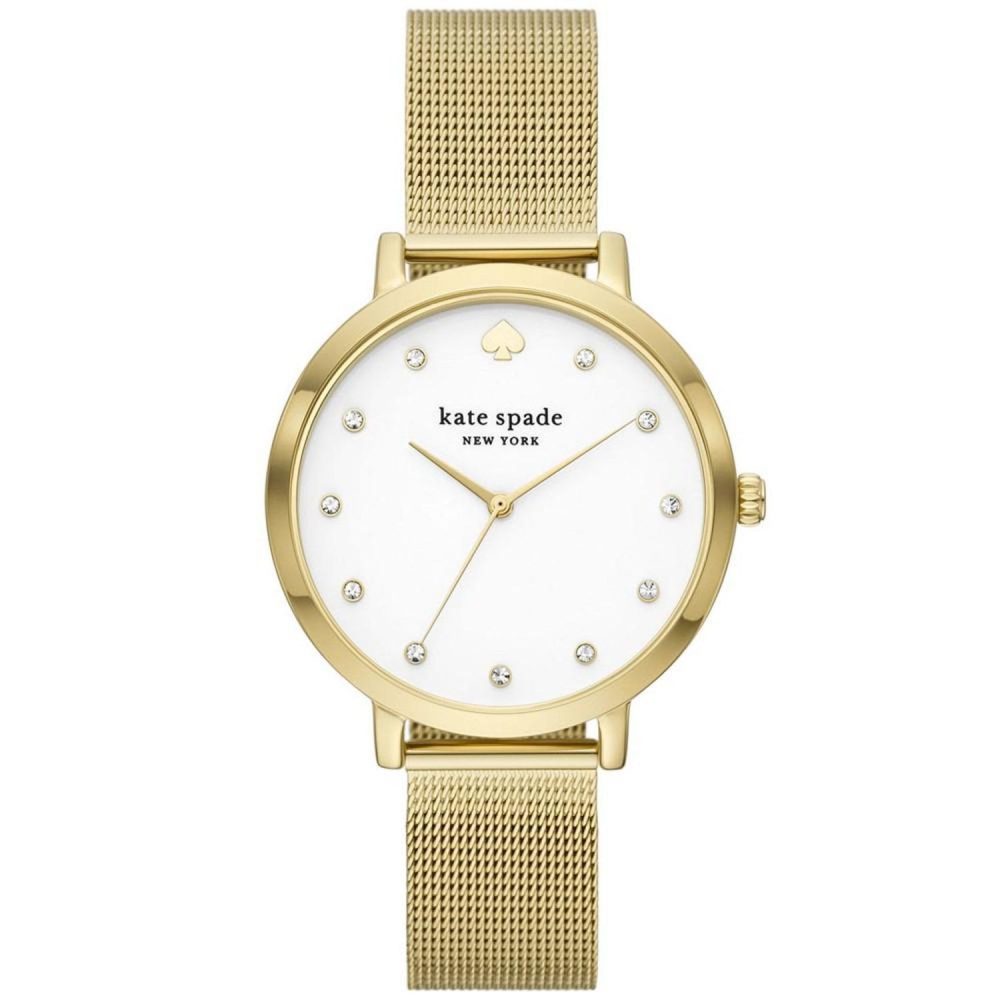 Women's Monterey Three-Hand Gold-Tone Stainless Steel Mesh Watch 38mm, KSW9056