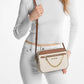 Jet Set Large Logo Crossbody Bag In Vanilla