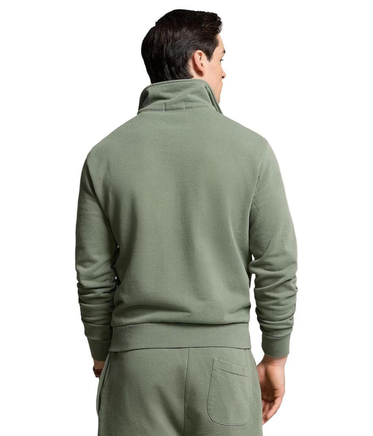 Loopback Fleece Quarter-Zip Sweatshirt