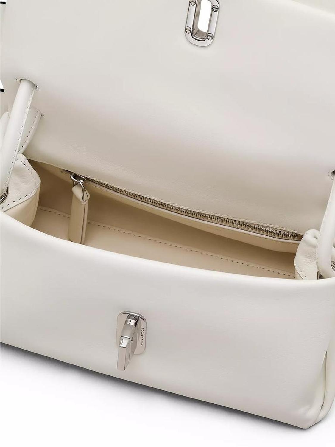 The Mini Dual Daisy-Appliquéd Top Handle Bag