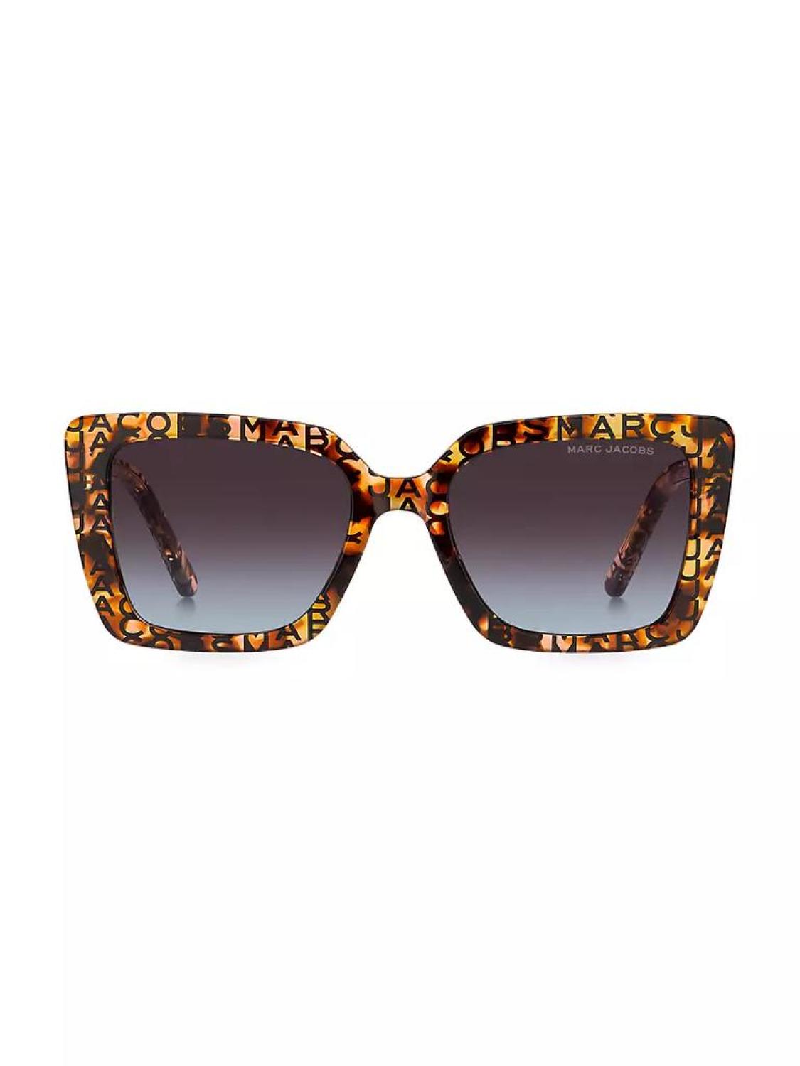 Marc733S 52MM Tortoiseshell Square Sunglasses