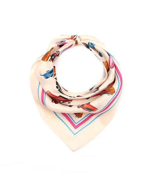 Women's Cars Silk Bandana Scarf