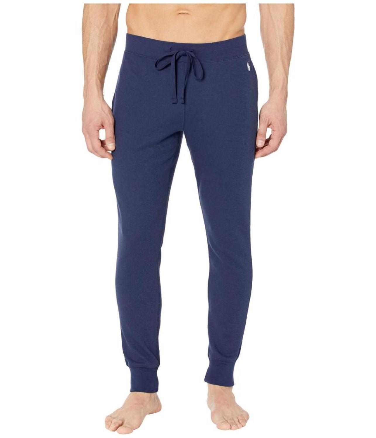 Midweight Waffle Solid Jogger Pants