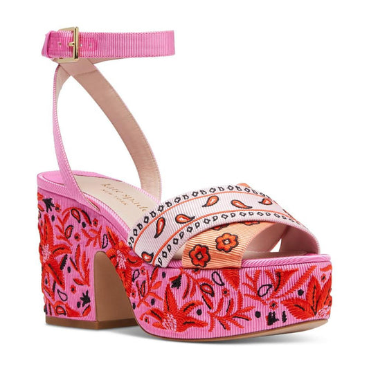 Women's Rio Bandana Patchwork Platform Dress Sandals