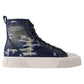 The High Top Sneakers - Marc Jacobs - Cotton - Blue