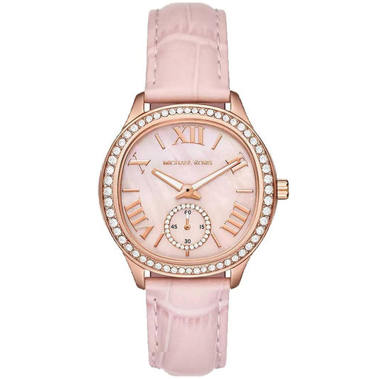 Michael Kors Women's Sage Pav� Mother of Pearl Dial Watch