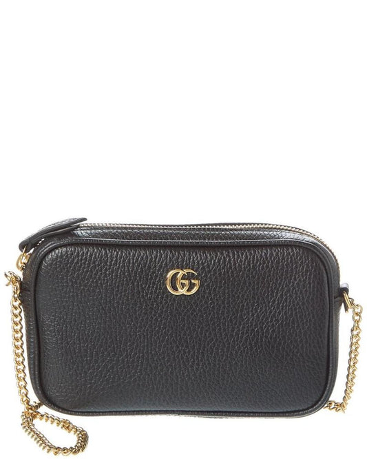 Gucci GG Marmont Super Mini Leather Camera Bag