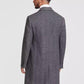 Men's Classic-Fit Wool Blend Herringbone Overcoat