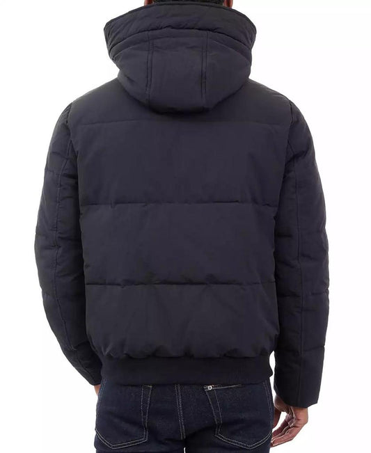 Men's Crinkle Nylon Heavy Short Snorkel Coat