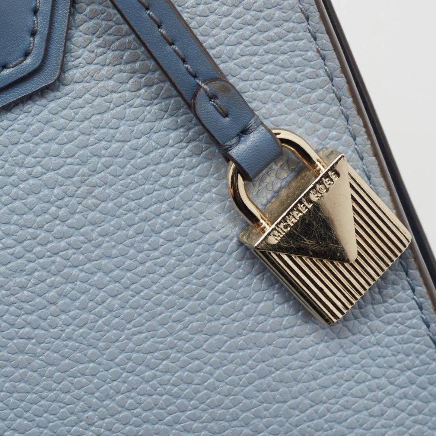 Michael Kors /blue Leather Mercer Satchel