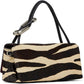 Black & Off-White 'The Zebra Haircalf Mini Dual' Bag