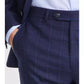 Men's Classic-Fit Wool-Blend Stretch Plaid Suit Separate Pants