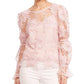 Eva Franco Lace Floral Blouse