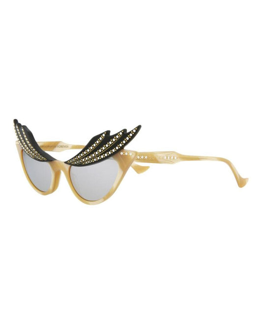 Cat Eye-Frame Acetate Sunglasses