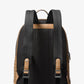 Hudson Crocodile Embossed Leather Commuter Backpack