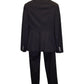 Michael Kors Blazer and Pants Suit Set in Black Cotton Wool