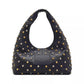 The Glam Studs Leather Sack Bag