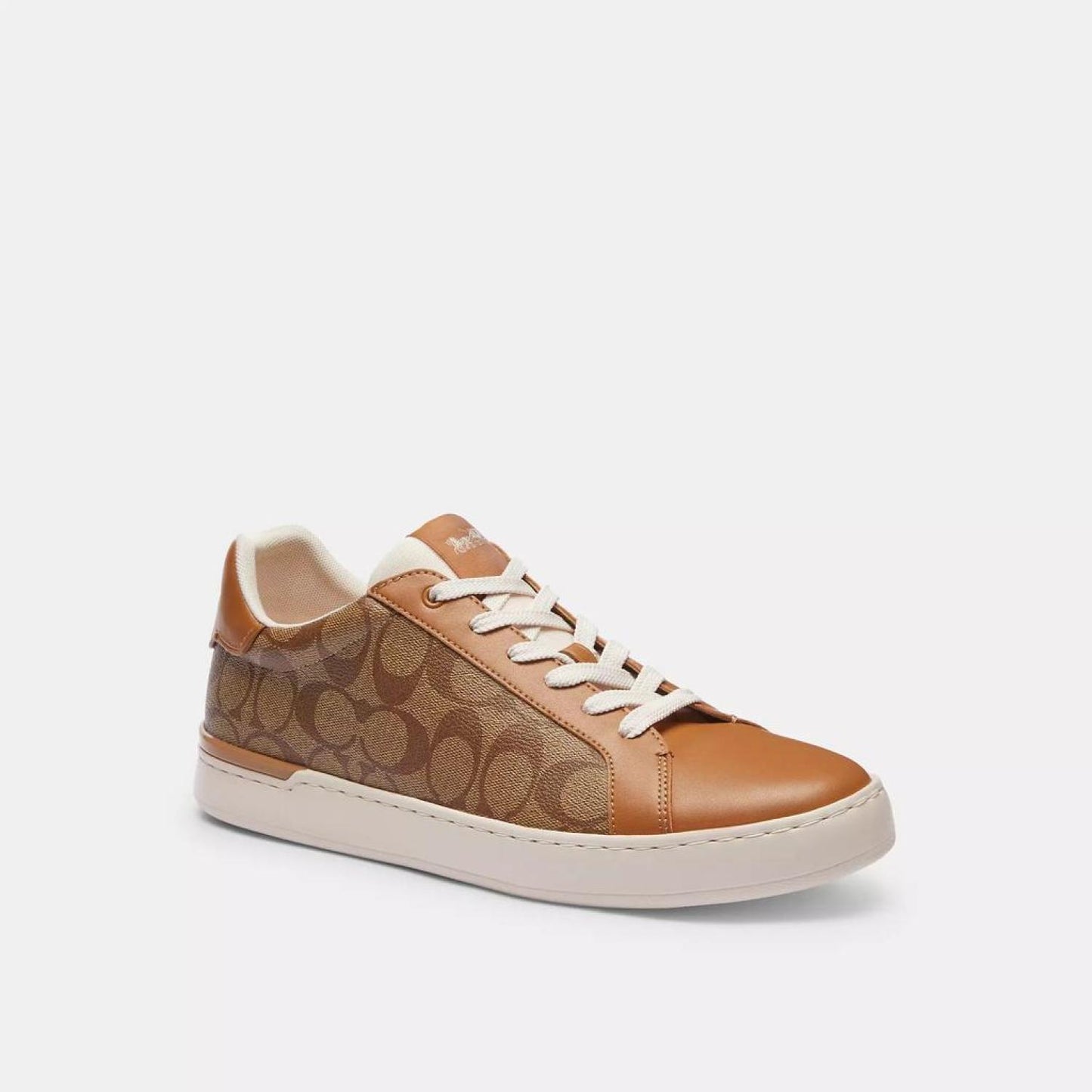 Coach Outlet Clip Low Top Sneaker In Signature Canvas