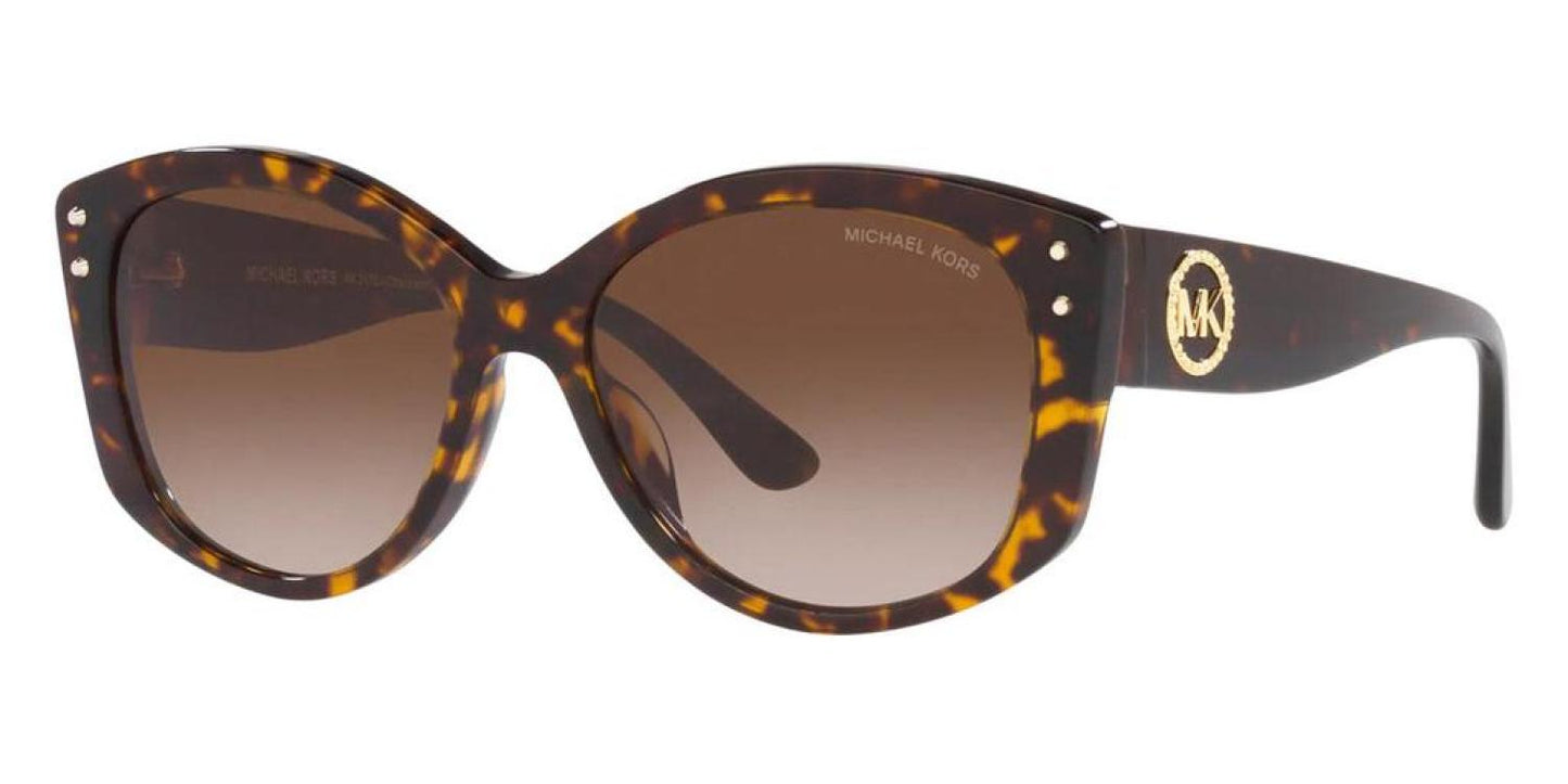 Michael Kors Women's Charleston 54mm Dark Tortoise Bio Sunglasses