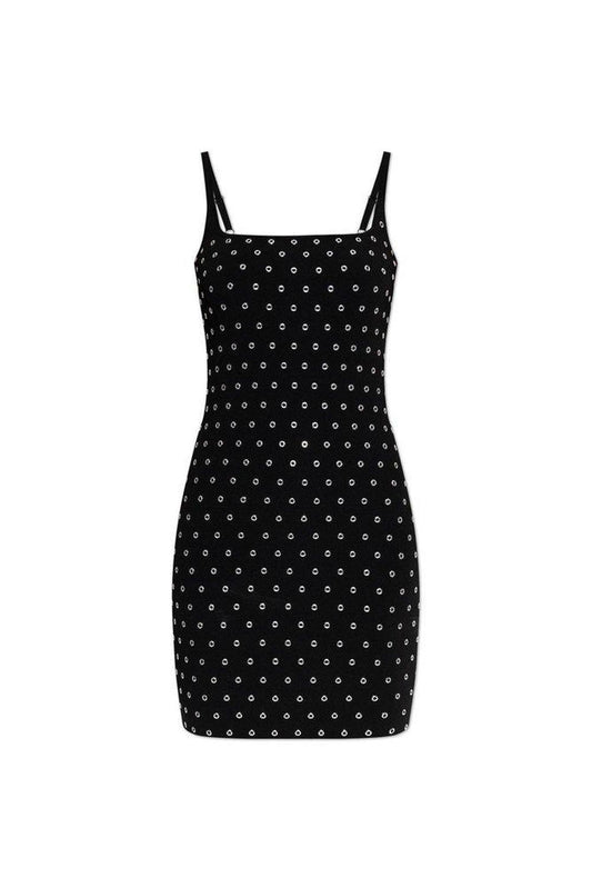 Michael Michael Kors Grommet-Embellished Mini Dress