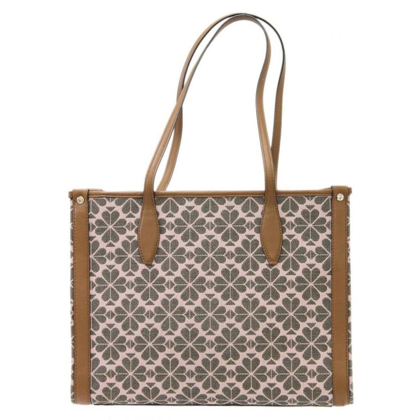 Jacquard Leather Tote Bag (Pre-Owned)