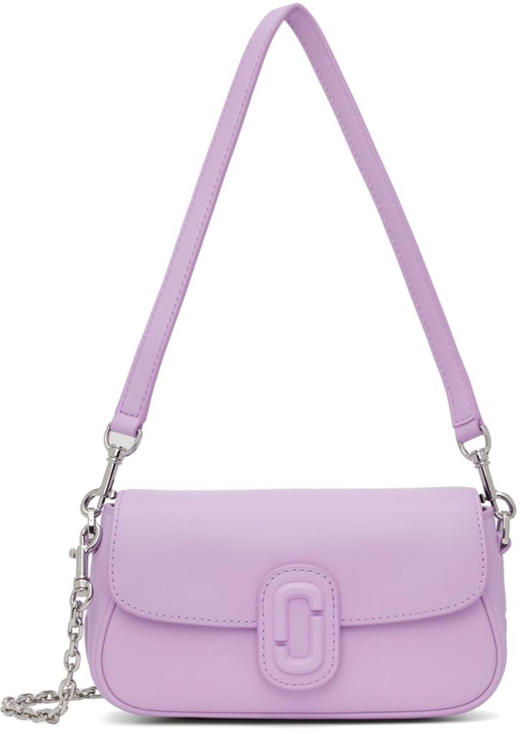 Purple 'The Clover' Shoulder Bag