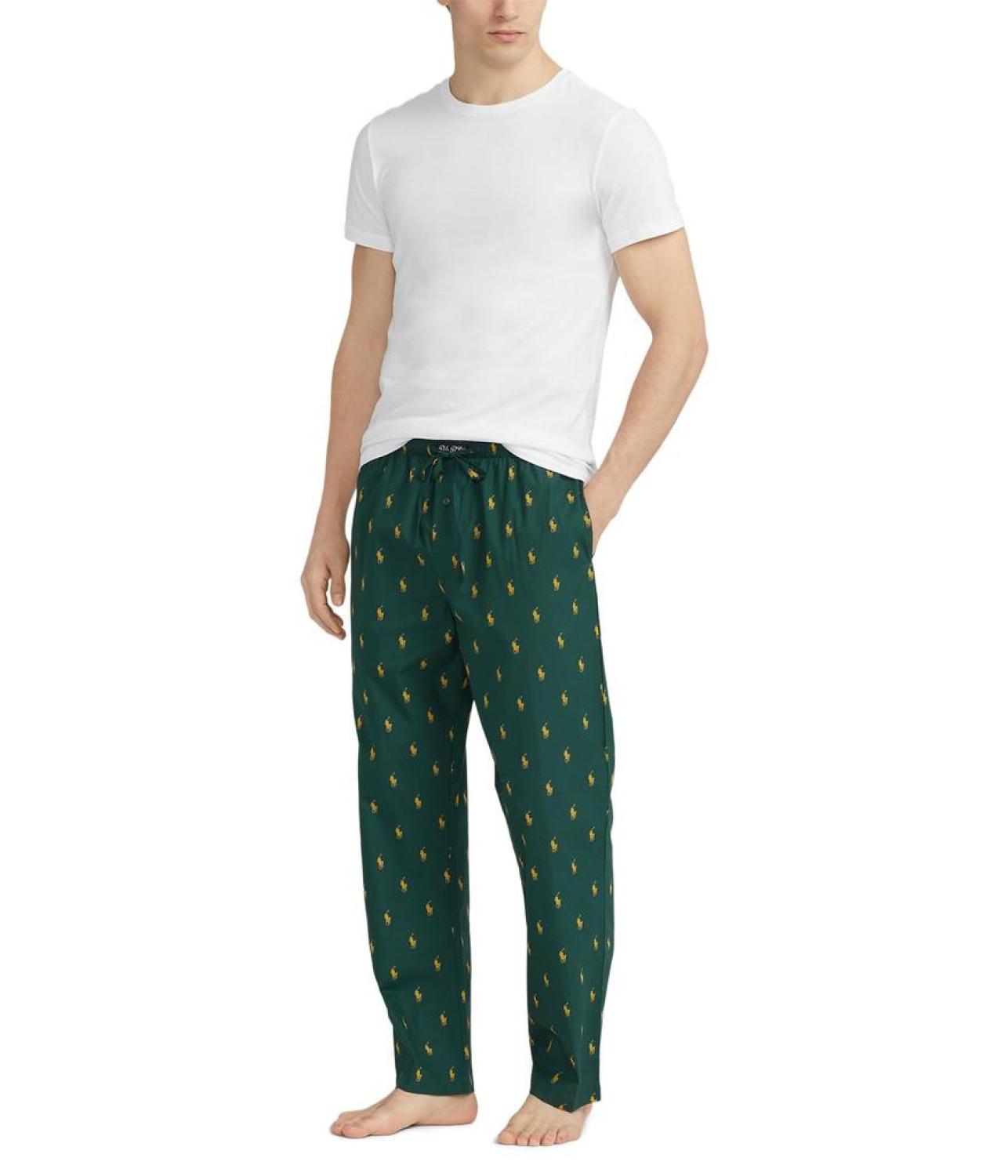 All Over Pony Player Woven Sleepwear Pants