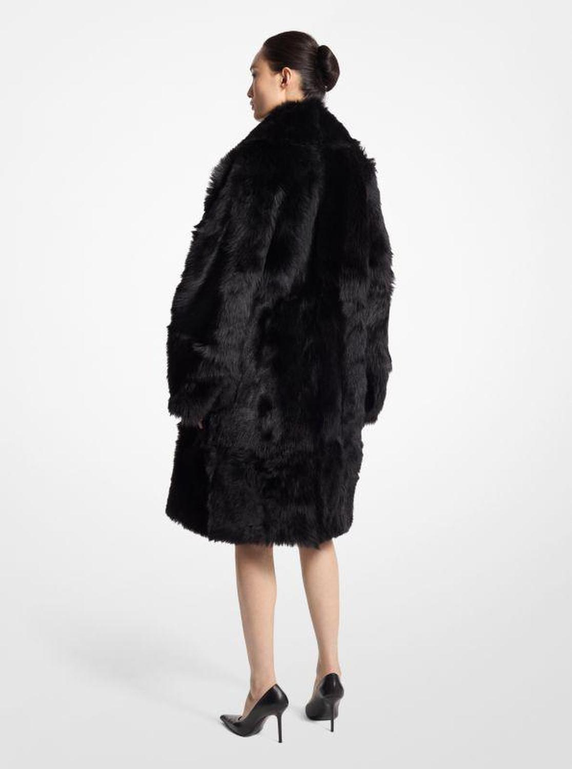 Toscana Shearling Clutch Coat