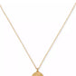 Gold-Tone Color Spark Round Pendant Necklace, 16" + 3" extender