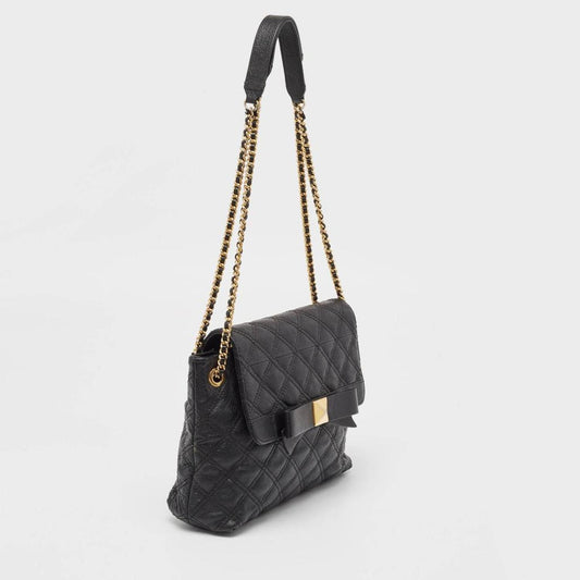 Marc Jacobs  Quilted Leather Bow Shoulder Bag