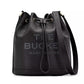 The Shoulder Leather Bucket Bag