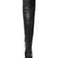 Women's Cosmo Croco-Embossed Over-The-Knee Boots