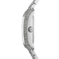 Women's Emery Three-Hand Silver-Tone Stainless Steel Watch 27mm x 33mm