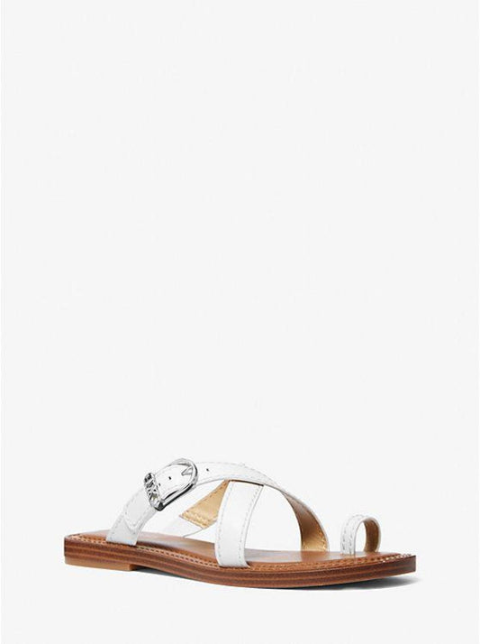 Ashton Leather Flat Sandal