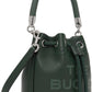 Green 'The Leather Bucket' Bag