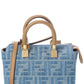 FENDI By The Way Mini Denim & Leather Shoulder Bag